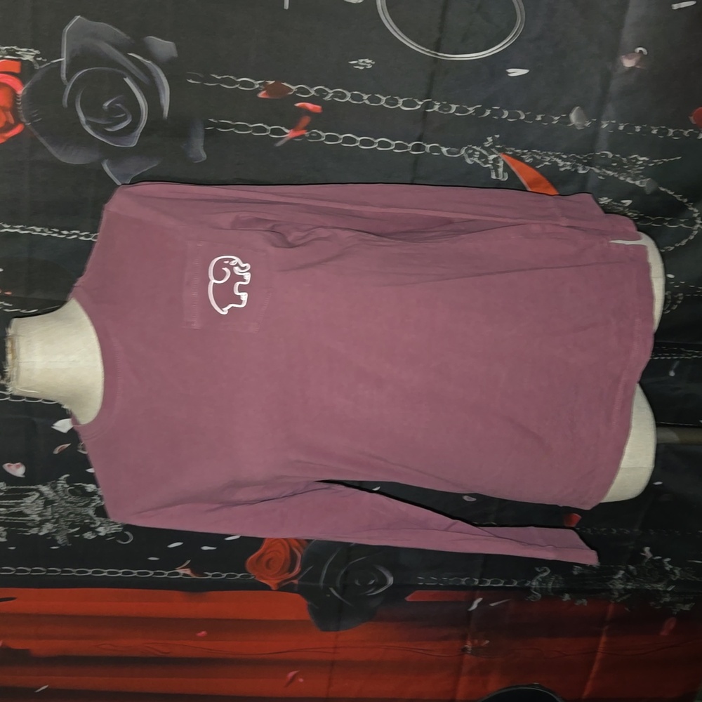 Size med Ivory Ella purple long sleeve top